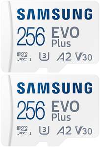 Samsung MicroSD EVO Plus 256GB - 2 Stuks