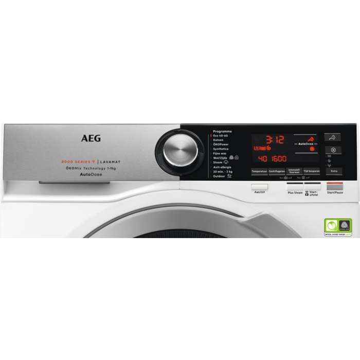 AEG L8FEN96CAD + ici paris 100 euro bon, OKOMix AutoDose wasmachine 8000 SERIE 9 KG