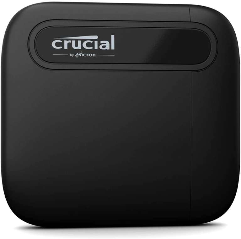 Crucial X6 1TB Portable SSD – Up to 540MB/s – USB 3.2 – External Solid State Drive, USB-C