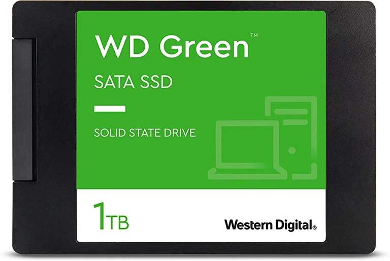 WD Green 1TB internal SSD 2.5" SATA