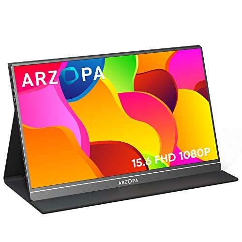 Arzopa portable monitor 15,6" S1 table USB-C, Nu met voucher voor €113,01