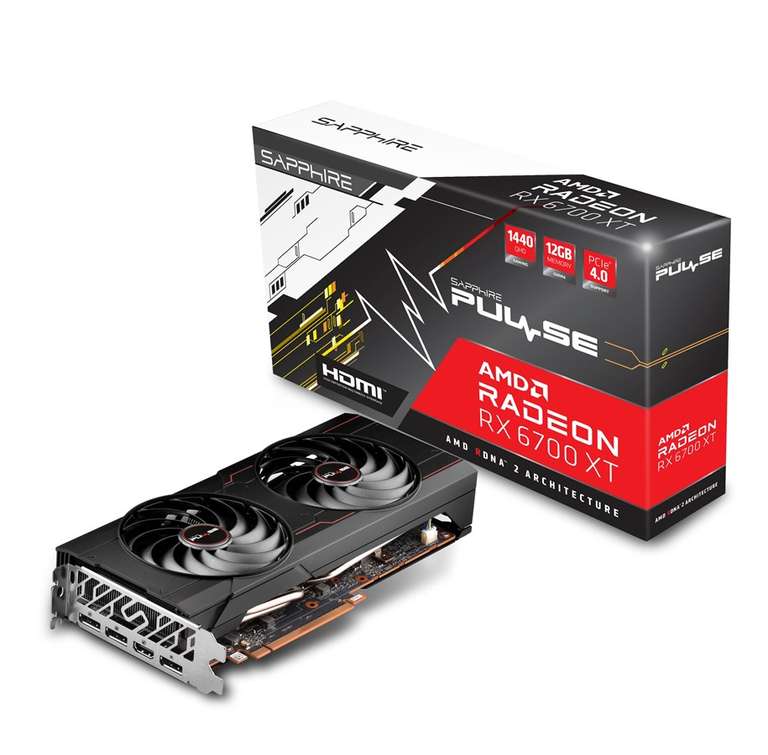 Sapphire AMD Radeon RX 6700 XT Pulse 12GB videokaart
