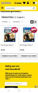 Sniper Elite 5: France (PS4 & PS5) - alleen afhalen @ Intertoys