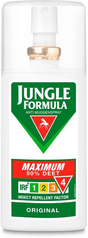 [select deal bol.com] Jungle Formula Maxim Original - Muggenbescherming - 50% DEET - 75 ml €3,50 roller €2