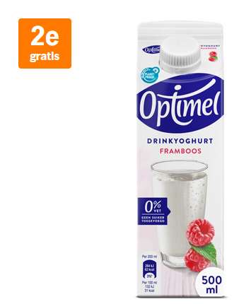 Alle Optimel Kwark, (drink)yoghurt 1+1 gratis @Albert Heijn