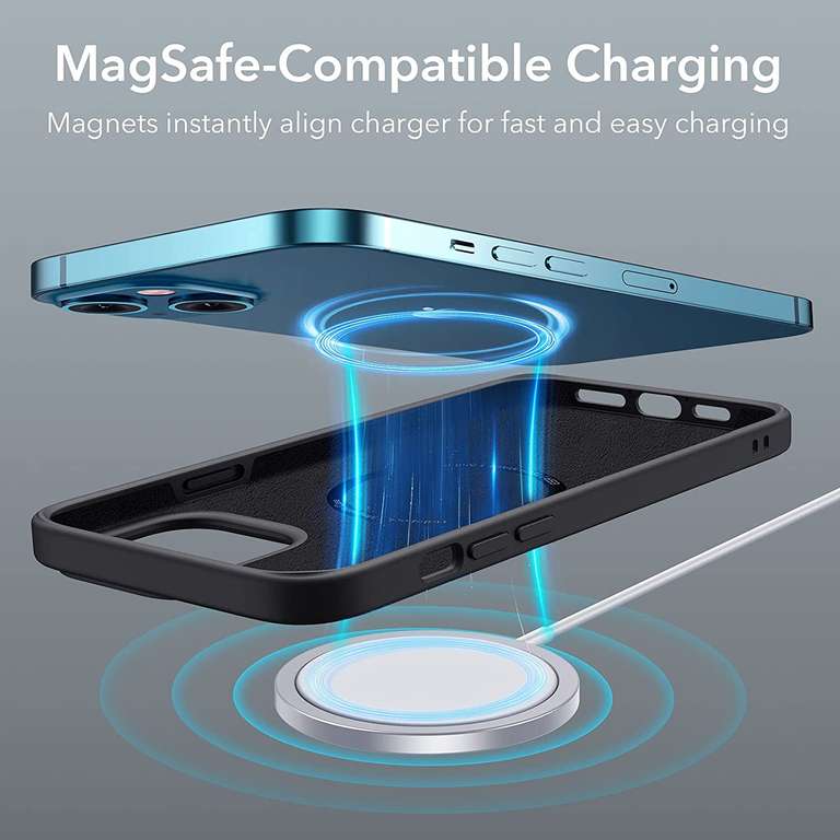 ESR siliconen hoesje compatibel met MagSafe voor iPhone 13/13 Pro/13 Pro Max @ Amazon.nl