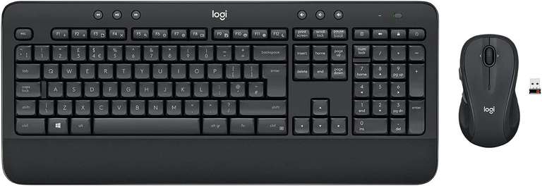 Logitech MK545 Advanced Draadloze toetsenbord en muis-set Qwerty