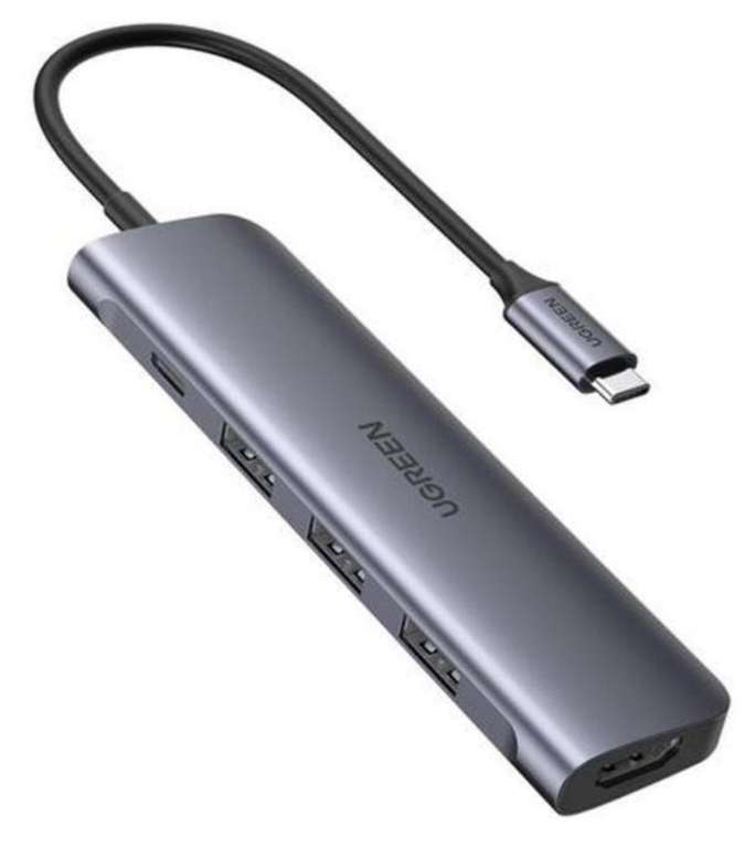 UGREEN USB Type C naar HDMI + USB 3.0*3 + PD Power Converter
