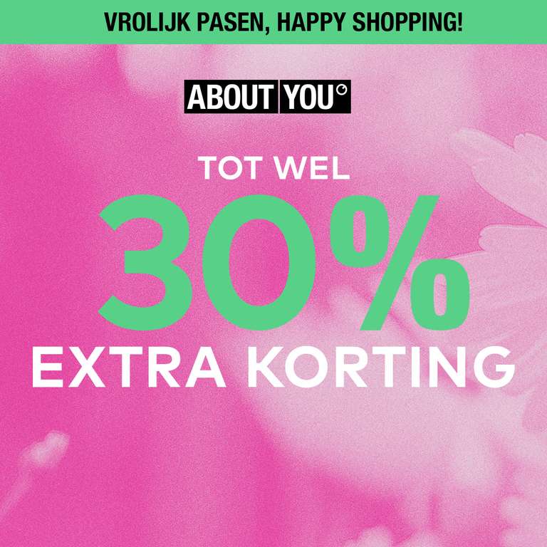 About You: veel items 30% (extra) korting