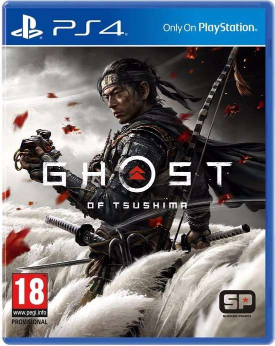 PS4 Ghost of Tsushima voor €9,99 bij Bol.com!!