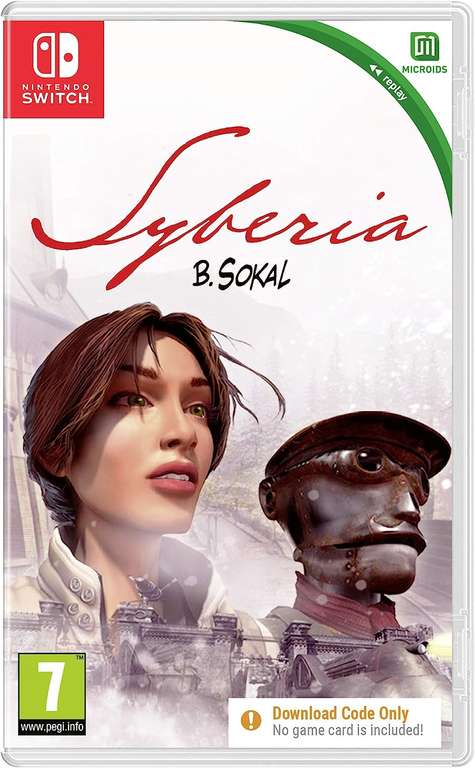 Syberia 1 (Code in a Box) voor Nintendo Switch