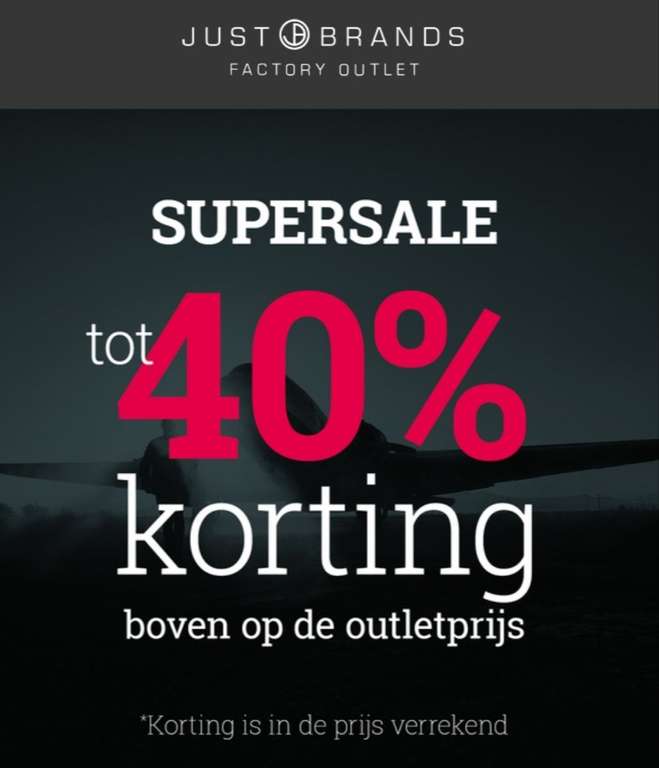 SUPERSALE Just Brands Outlet