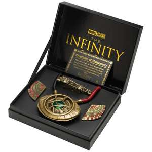 Marvel Doctor Strange Limited Edition Replica Set - Eye of Agamotto, Levitation Cloak Pins and Sling Ring