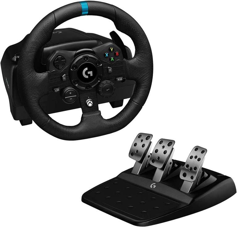 Logitech G923-racestuur en -pedalen met TRUEFORCE voor Xbox Series X|S, Xbox One en PC