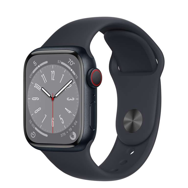 Apple Watch Series 8 (Aluminium, GPS + 4G, 41/45mm)