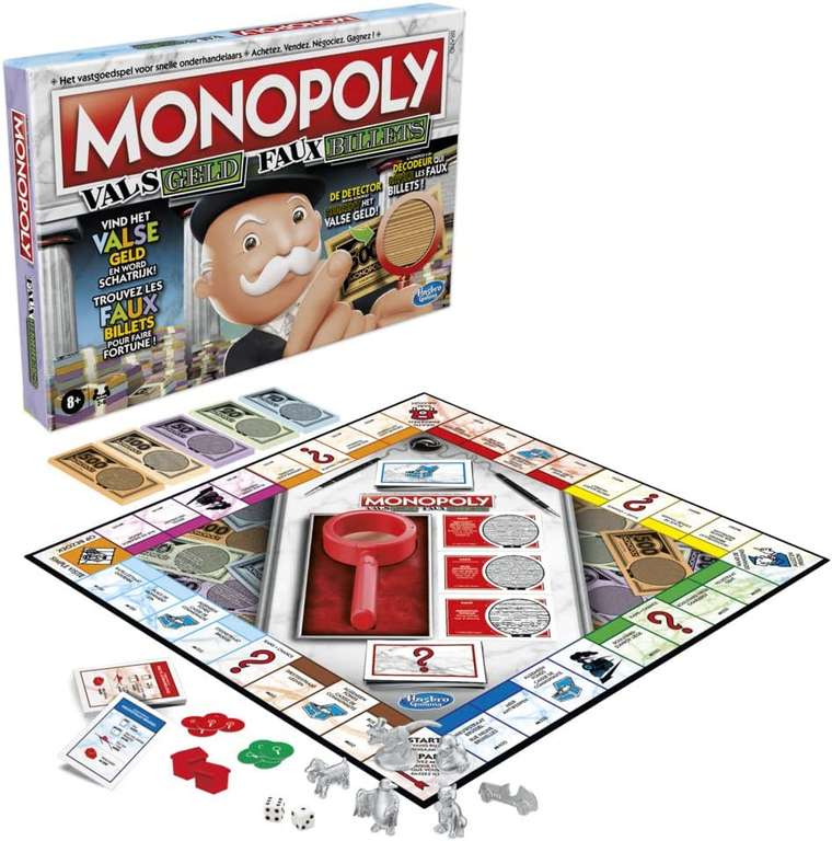 Monopoly Vals Geld - Belgische Editie @ Amazon.nl
