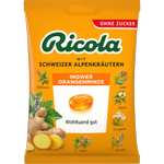 RICOLA Gember Sinaasappelmunt Kruidenpastilles 75g