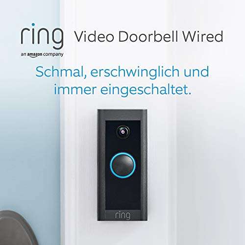 [PRIME] Ring Video Deurbel Bedraad | Video deurtelefoon werkt met Alexa