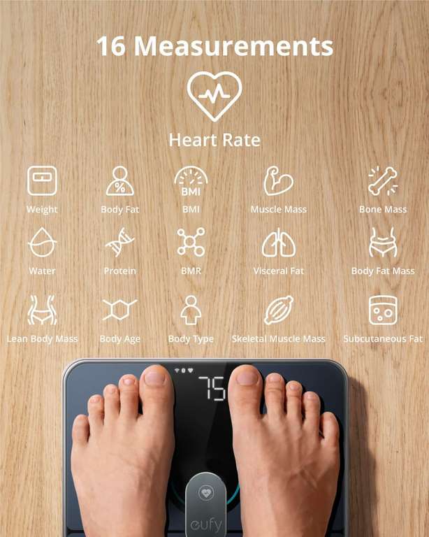 Eufy Smart Scale P2 Pro Slimme Weegschaal