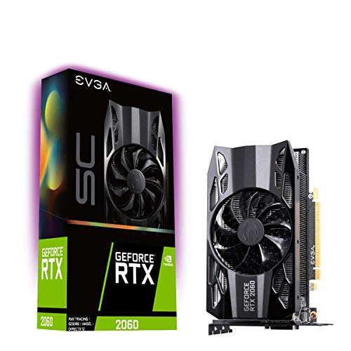 EVGA GeForce RTX 2060 SC Gaming, 6GB GDDR6, DVI, HDMI, DP