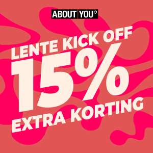 About You: veel items 15% (extra) korting
