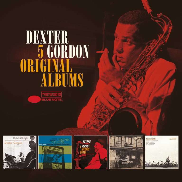 Jazz CD: Dexter Gordon Blue Note- 5 Original Albums - Limited Edition