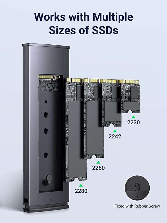 UGREEN M.2 Adapter NVMe SSD behuizing €17,99 @ Amazon NL