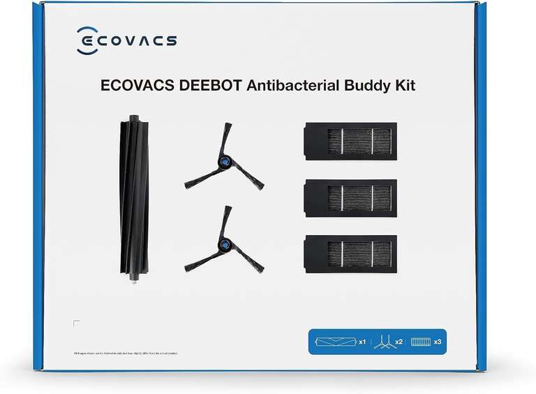 Ecovacs X2 Omni Accessoire Kit (zwart)