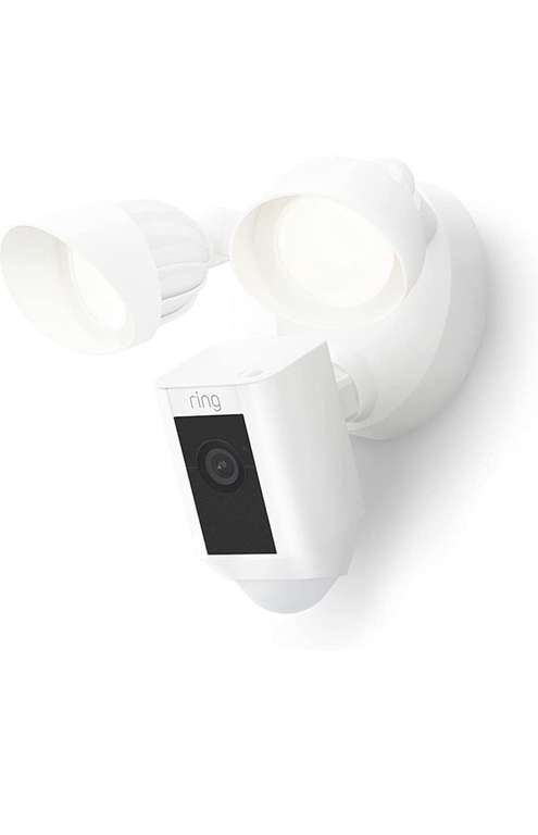 Ring Floodlight Cam Wired Plus van Amazon | 1080p HD-video, led-schijnwerpers, ingebouwde sirene