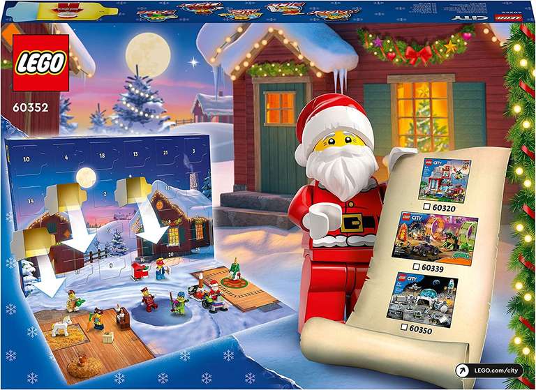 LEGO 60352 City adventkalender 2022, Kerst Speelgoed