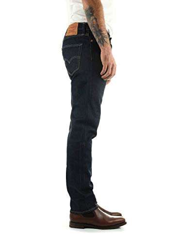 Levi's 511 slim fit jeans spijkerbroek donkerblauw in diverse maten