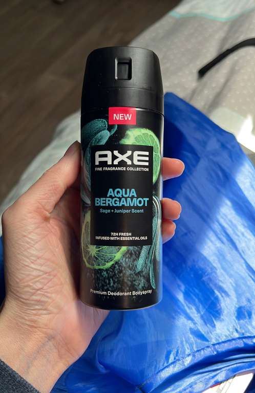 [Persoonlijk] Kruidvat: Gratis AXE Fine Fragrance Collection deodorant Aqua Bergamot of Blue Lavender