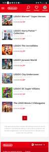 Diverse LEGO games in de aanbieding voor Nintendo Switch
