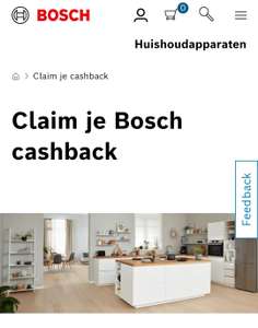 Nu tot € 30,- cashback op Bosch Serie 8 & Serie 6 stofzuigers met stofzak.