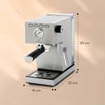 Klarstein Pausa Espressomachine (alleen de grijze)