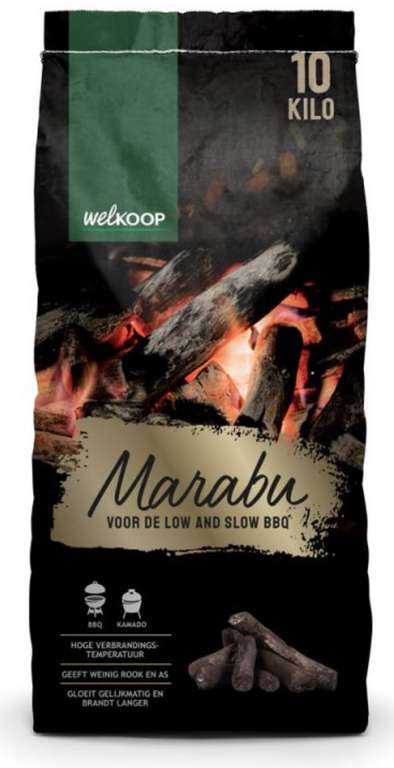 10kg Welkoop Marabu houtskool