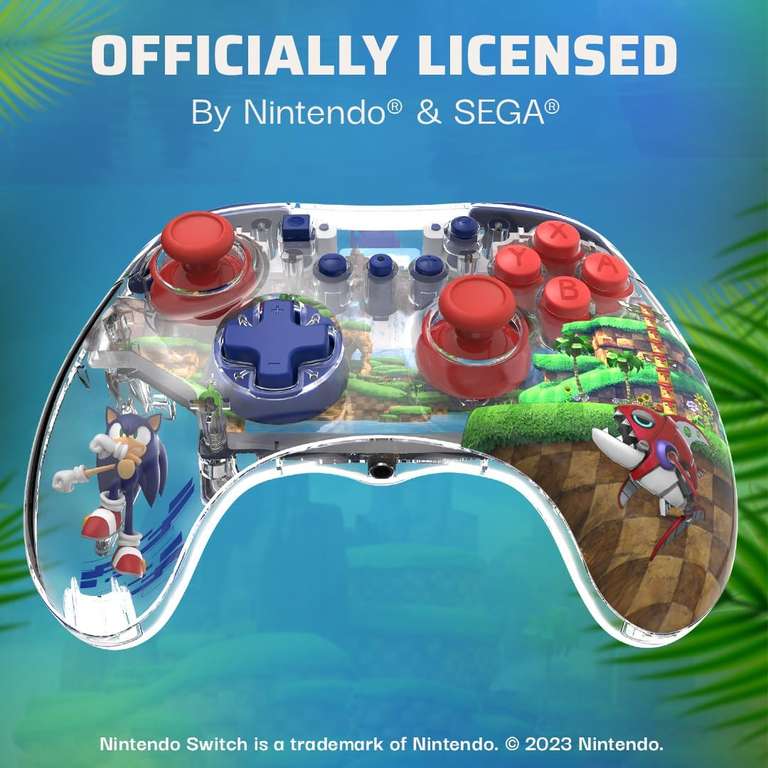 PDP Bedrade Controller - Sonic Green Hill Zone (Nintendo Switch)