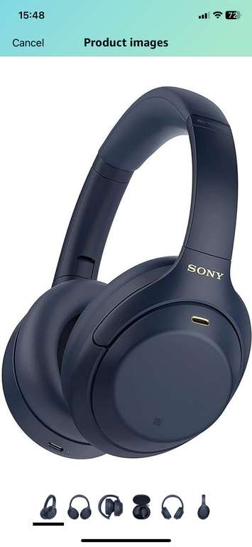 Sony WH1000XM4 Noise Cancelling Wireless Bluetooth Headset