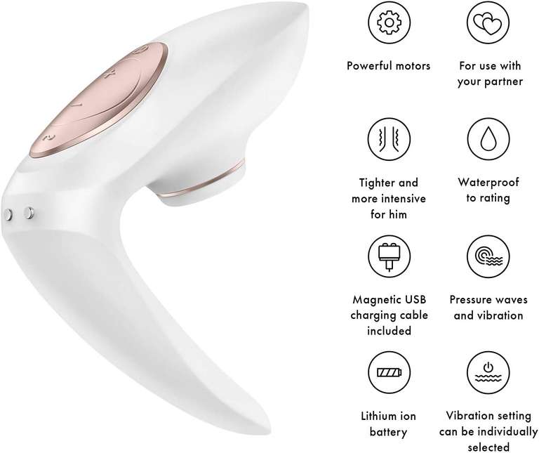 Satisfyer Pro 1+ vibration luchtdruk vibrator voor €21,49 @ Amazon NL