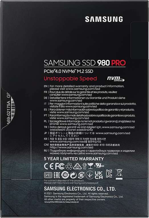 Samsung 980 PRO M.2 2TB