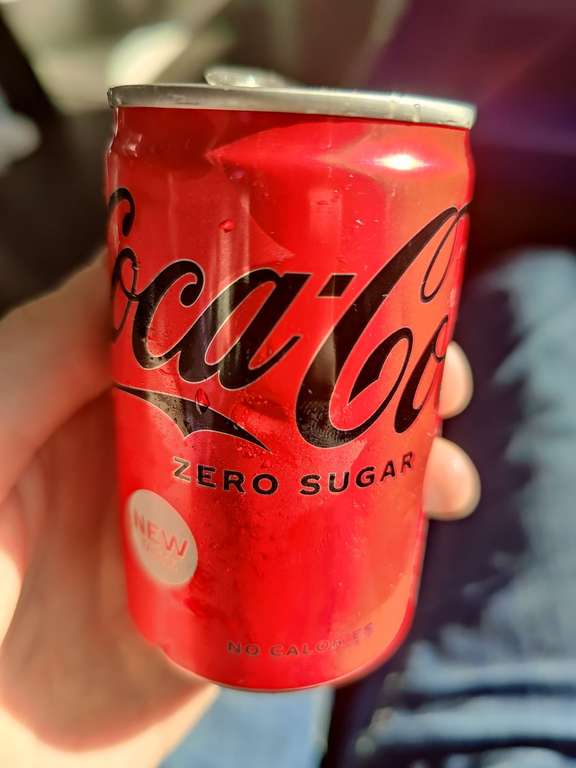 Gratis blikje Coca Cola Zero op Utrecht Centraal