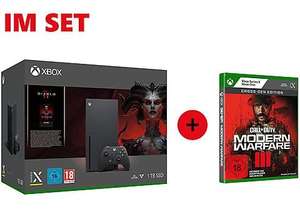 Nu ook bij MediaMarkt Nederland! Grensdeal Xbox series x met Diablo 4 en cod mw3