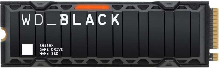 [Amazon.nl prime] WD_Black SN850X NVMe 1 TB SSD met heatsink