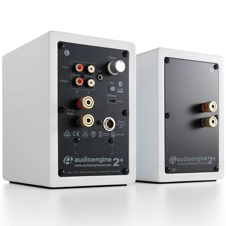 Audioengine a2+ wireless - wit/zwart/rood