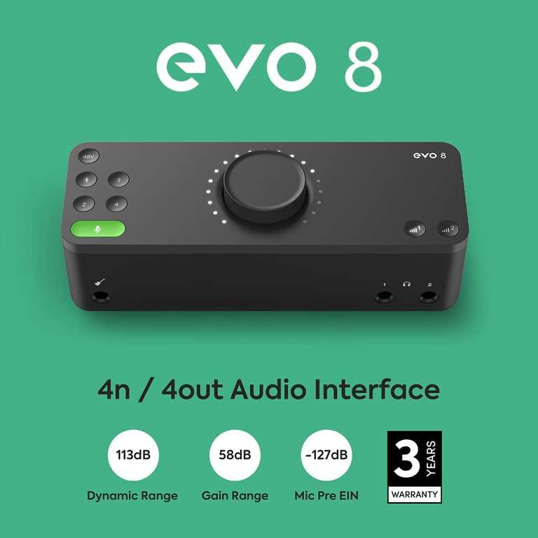 Audient Evo 8 Audio Interface