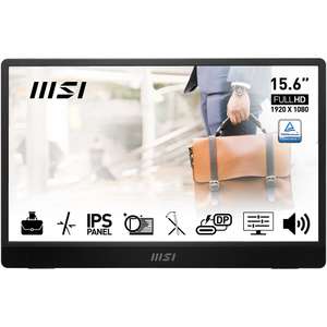 MSI Pro MP161 | 15.6" Full-HD IPS USB-C Portable Monitor