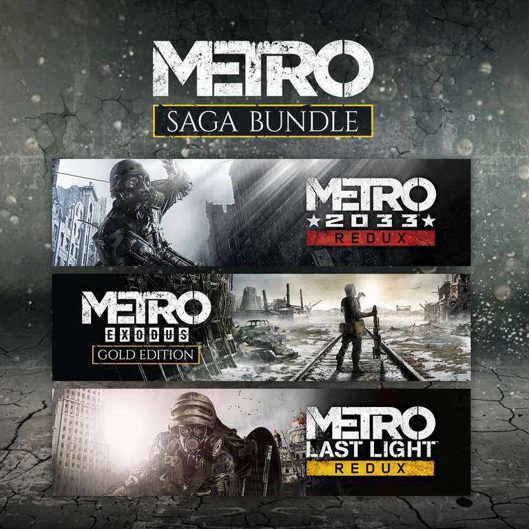 [PS4/PS5/Xbox One/Series S+X] Metro Saga-bundel (PS/Xbox winkels)