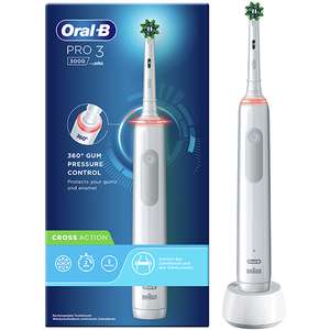 Oral-B PRO 3 3000 White Cross Action