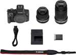 Canon EOS R100 Zwart + RF-S 18-45mm f/4.5-6.3 IS STM voor €473 @ Amazon NL