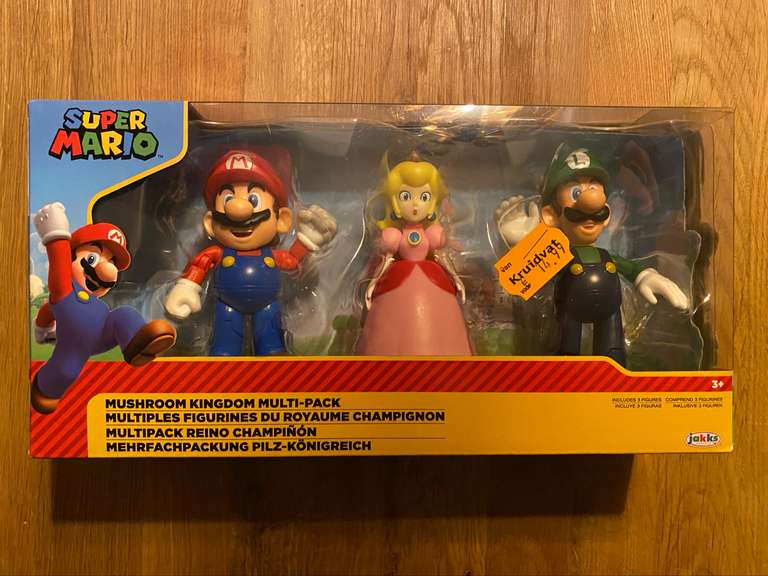 Kruidvat Mario figuren 3-pack Jakks
